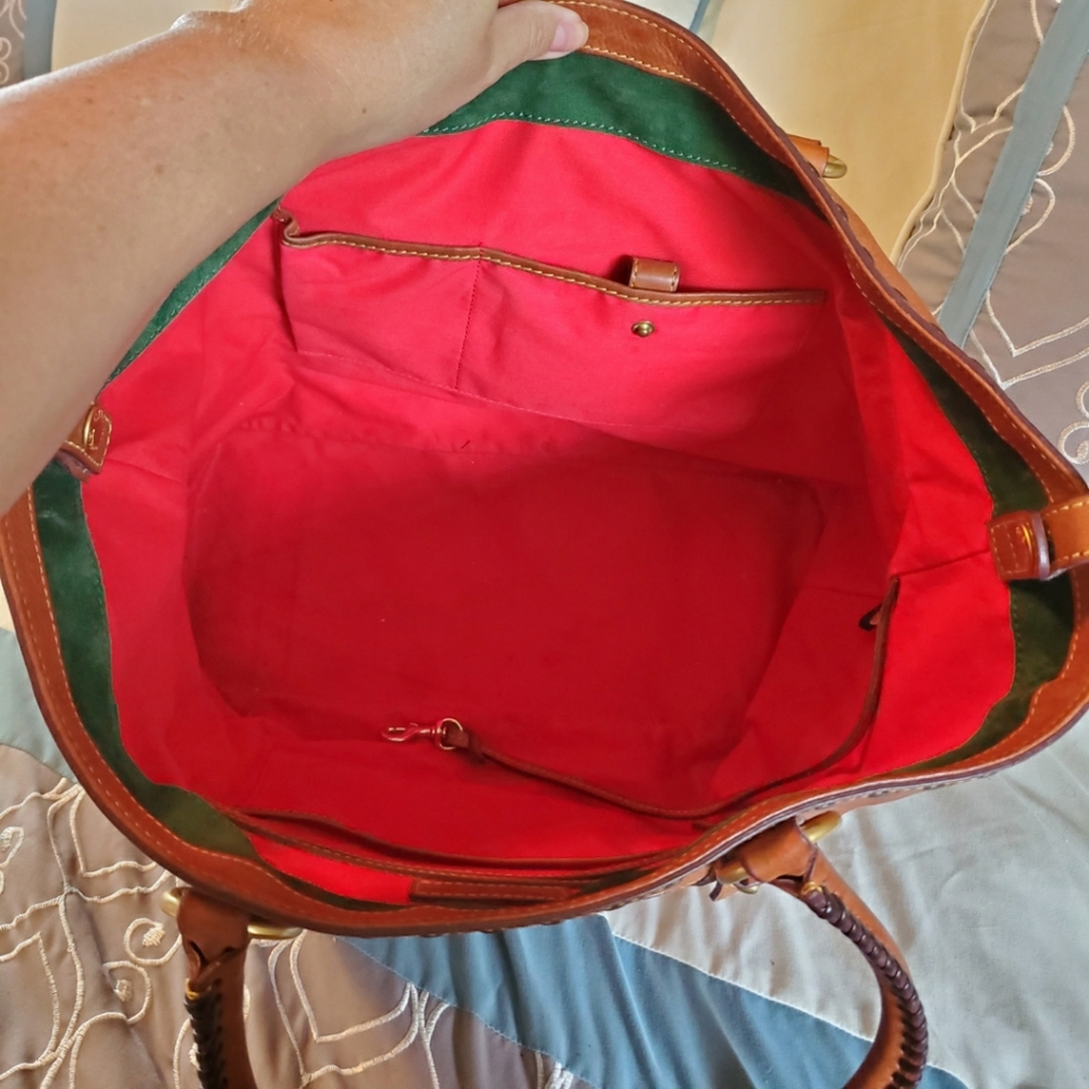 Dooney & Bourke XL Whiskey Leather bag - Picture 4 of 6